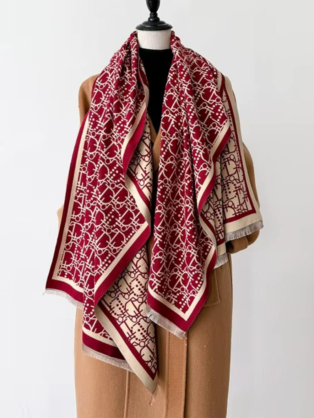 NEW! LUXURY HIGH END VIBES WRAP SCARF SHAWL BLANKET